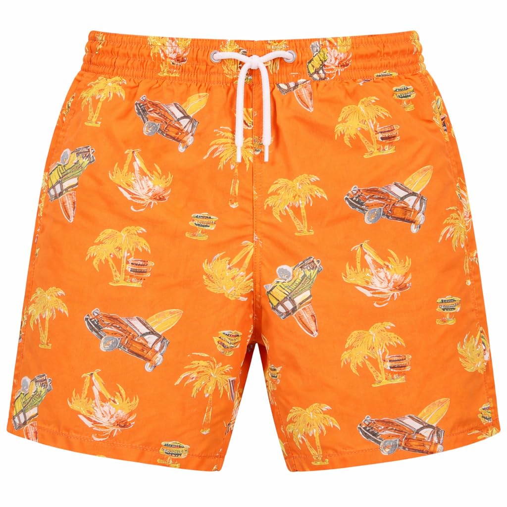 INGEAR Little Boys Quick Dry Beach Board Shorts Kids Swim Trunk Swimsuit Beach Shorts Swim Trunk for Boys