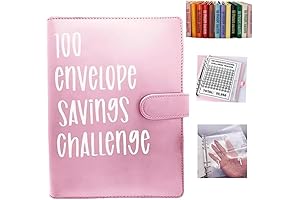 1 Piece 100 Envelope Challenge Binder for a Thrifty Lifestyle