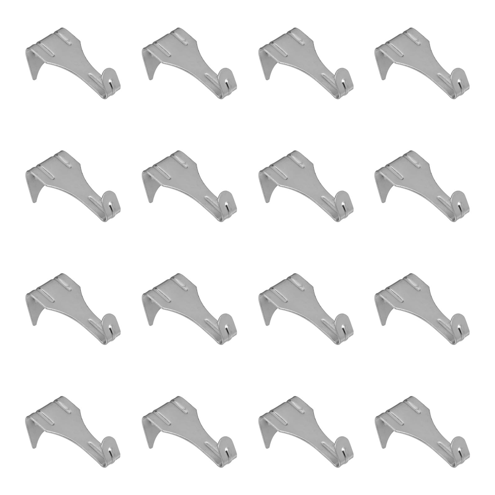 DOITOOL 30piezas Ganchos Para Rieles De Cuadros Unidades Colgadores Para Marcos De Fotos Fácil Instalación Sin Herramientas