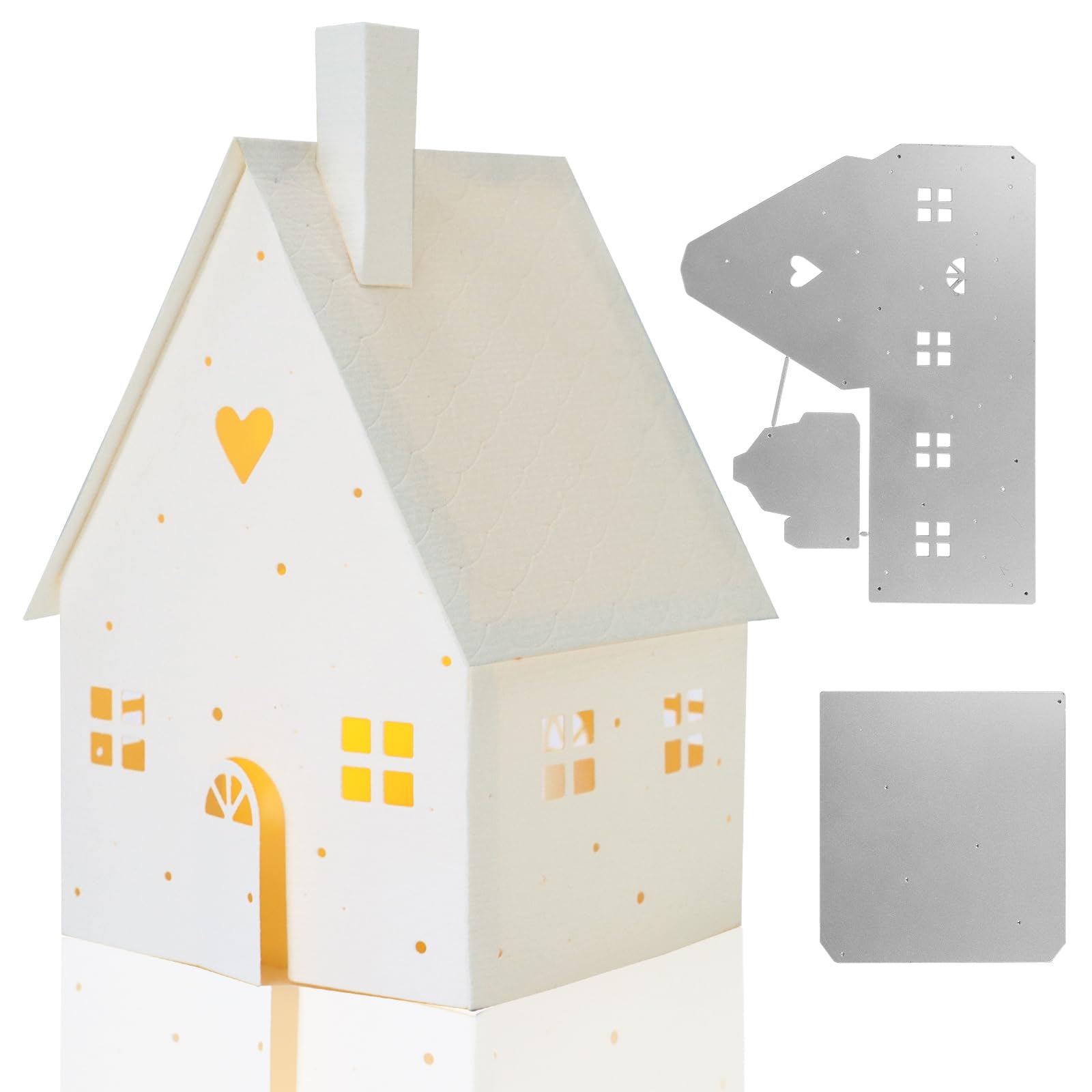 Fustella Metallica A Forma Di Cappello Di Laurea - Per Biglietti, Scrapbooking, Foto, In Acciaio Carbonio, 9x6.7 Cm