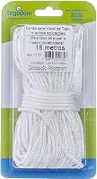 CORDA PP TRANCADA 15M X 2,5MM P/VARAL DE TETO E OUTROS