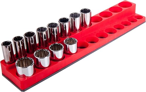 Miniatura 5 de BIG RED MTOSD3811TR Organizador de almacenamiento de herramientas Torin Estante magnético para zócalos, enchufes de 38"