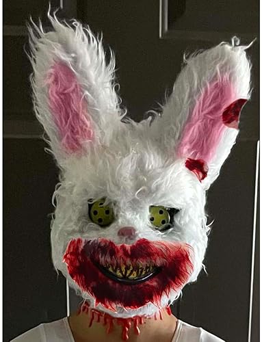 Miniatura 7 de Máscara de conejo de Halloween WJR10 para disfraz de Halloween