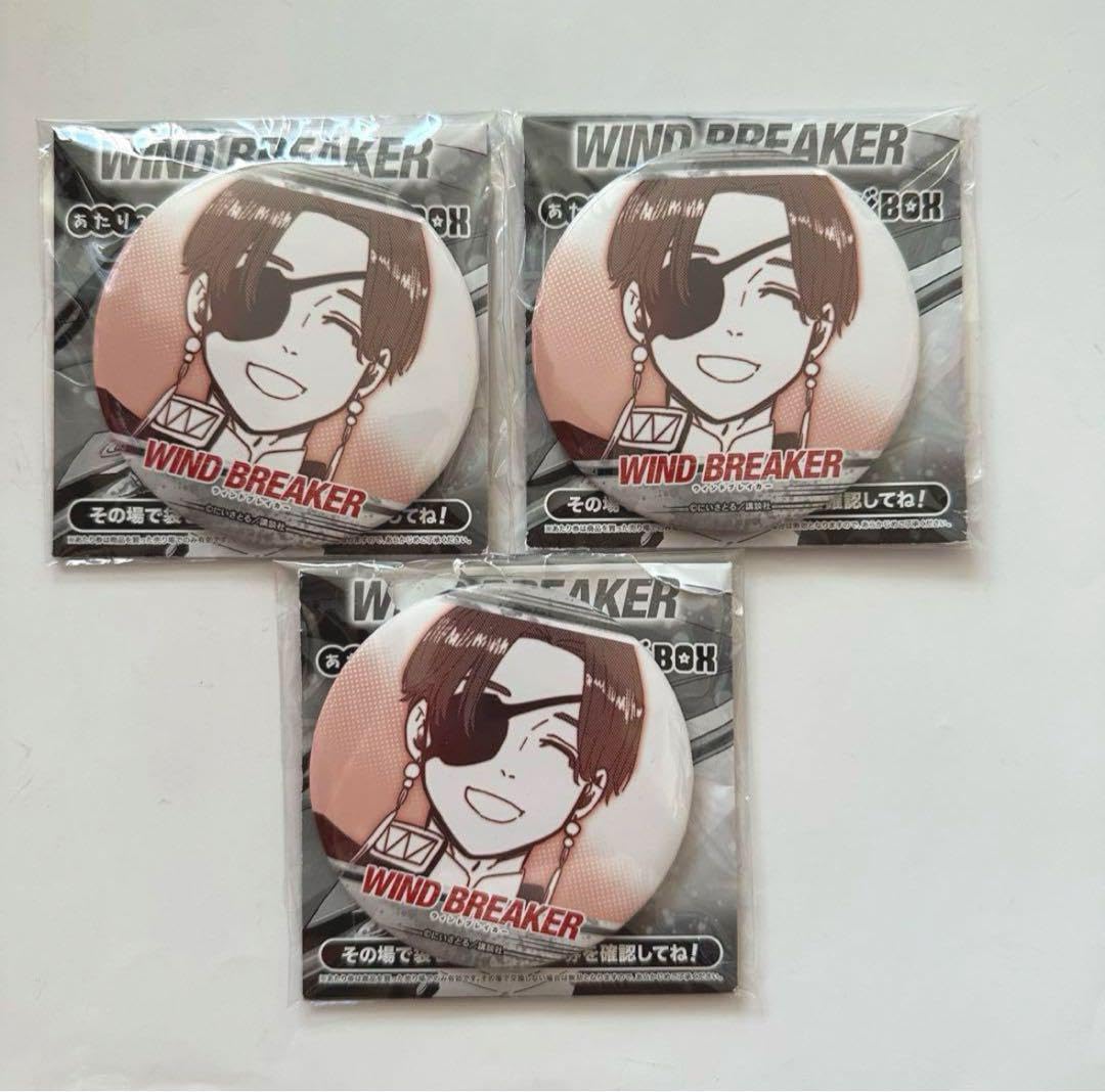 WIND BREAKER 蘇枋隼飛 缶バッジ あたりくじ Pochimart】WIND BREAKER 箔押し缶バッジ 蘇枋 隼飛【日本テレビ