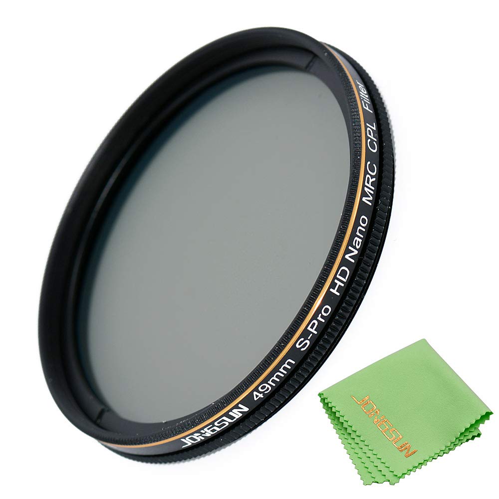 Buy JONGSUN 49mm Polarizing Filter, Circular Polarizer Filter, SPro HD