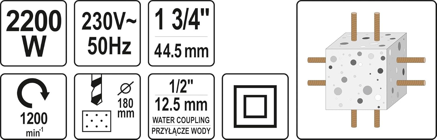 Yato YT-81980 product box with specifications