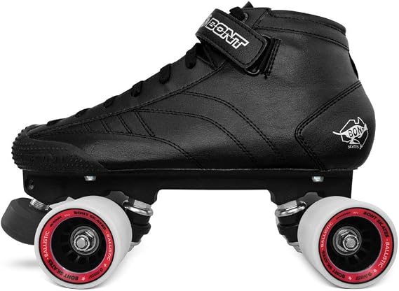 Bont Prostar Roller Derby Skates Package, Heat Moldable Vegan Boot with Prodigy Plate