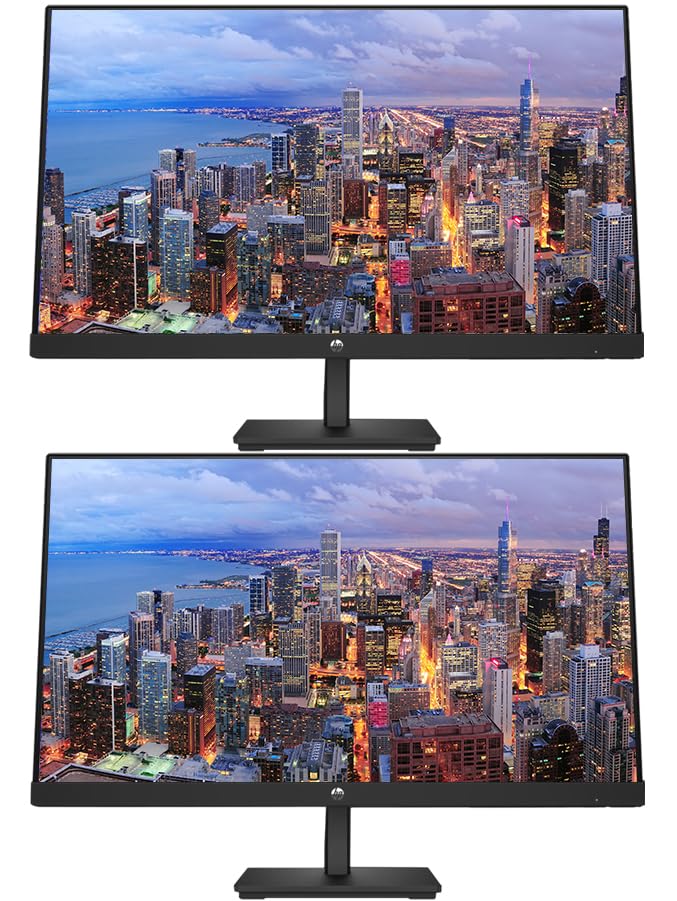 HP P22 G5 22 inch 1920 x 1080 Full HD Edge Bundle with LED LCD Monitor, 2-Pack