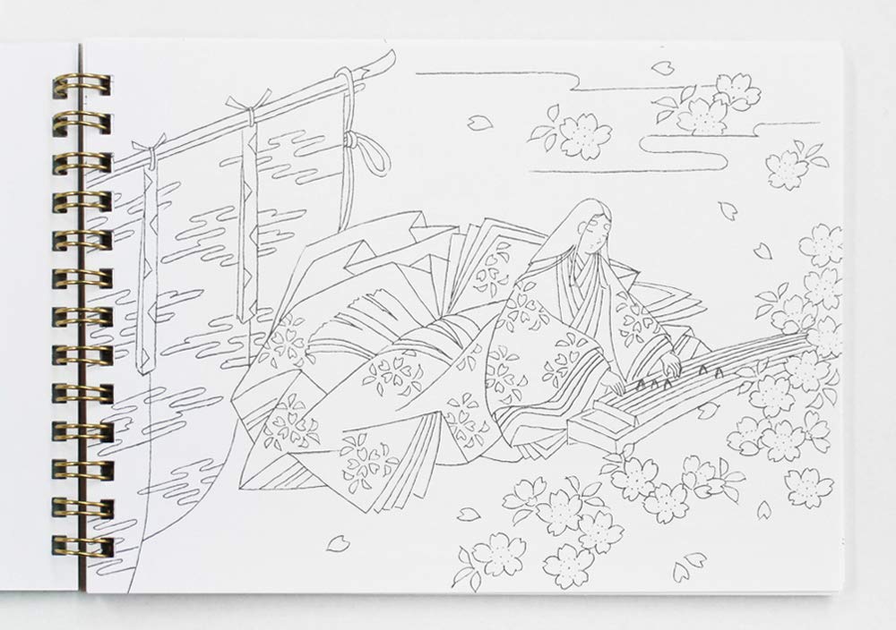 平安絵巻 Amazon.co.jp: 表現社(Hyogensha) ぬり絵付きスケッチブック