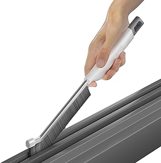 Brosse De Nettoyage pour Douche | Brosse De Nettoyage pour Rails De Fen&ecirc;tre - Outils De Salle De Bain pour R&eacute;novation Domestique, Machine &Agrave; Laver Voiture Cuisine