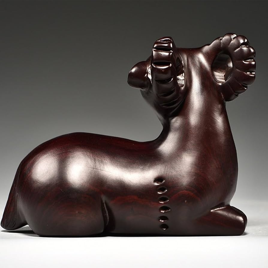 木彫り 木製 飾り物 羊だけです Amazon.co.jp: 家の装飾像 木彫りの羊