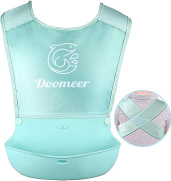 Baby Bib for Babies & Toddlers 6-36 Months - Exclusively Designed Adjustable Posture Correction Strap