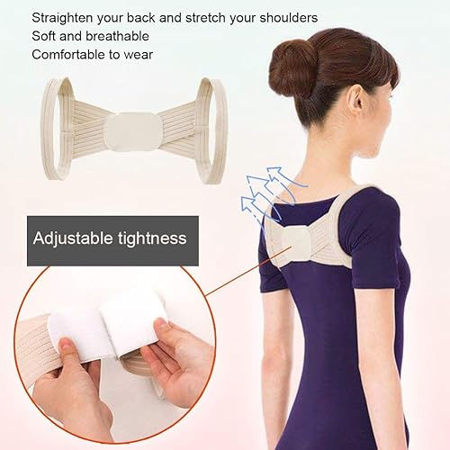 Miniatura 5 de ViaGasaFamido Posture Pro Fix - Cinturón de apoyo para la espalda, ajustable para adultos y niños, corrector de postura, soporte de columna