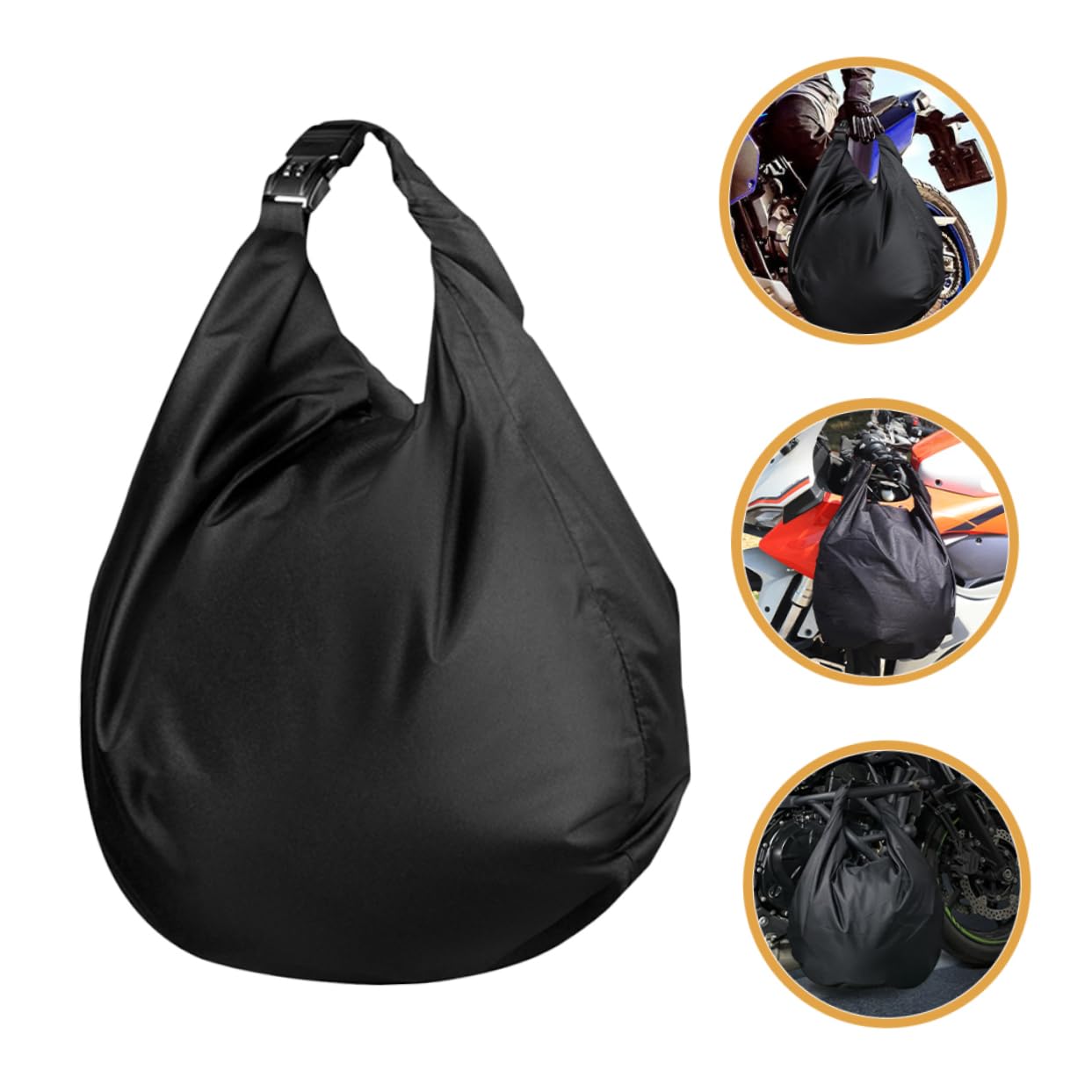 Amosfun De Casque Neige Ski Montagne Voyage D'accessoires De Hockey De Heurt Noir Tissu Oxford 600d