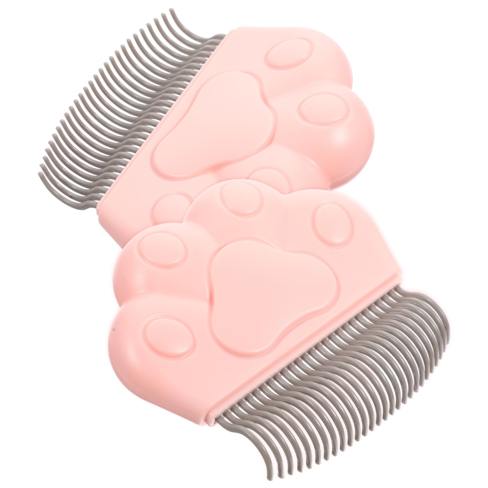 Happyyami Pet Grooming Tools Set 1 Deshedding Comb for Cats Cat and Dog Brush Curved Needle Easy Hair Removal