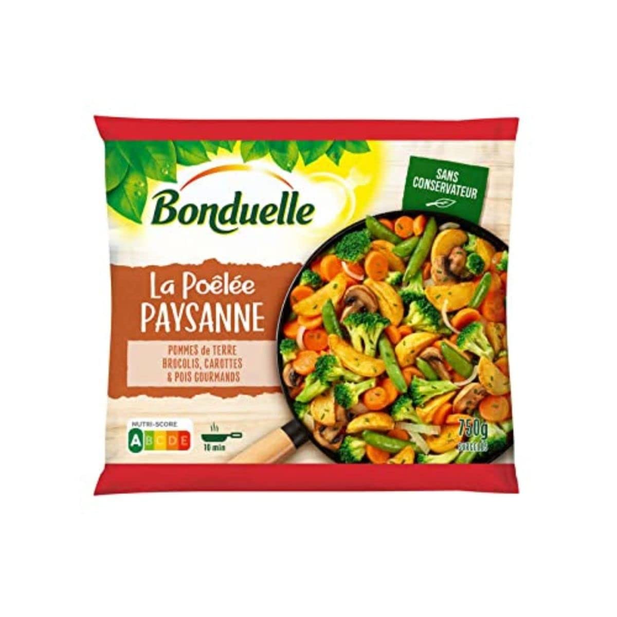 Bonduelle La Poêlée Paysanne, 750g (Surgelé)