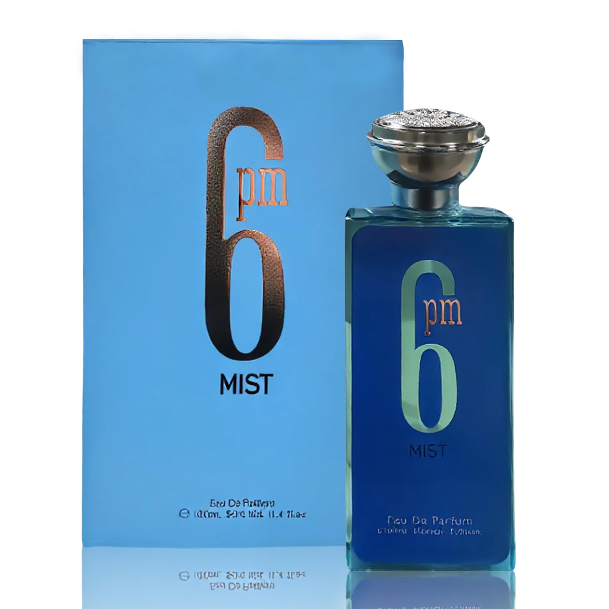 A CENTER Cologne for Men 6PM Mist 3.4 Fl Oz Eau de Toilette Spray Noted with Lemon,Pink Pepper,Cedar,Patchouli&Jasmine Fragrance Alcohol-Free Luxury