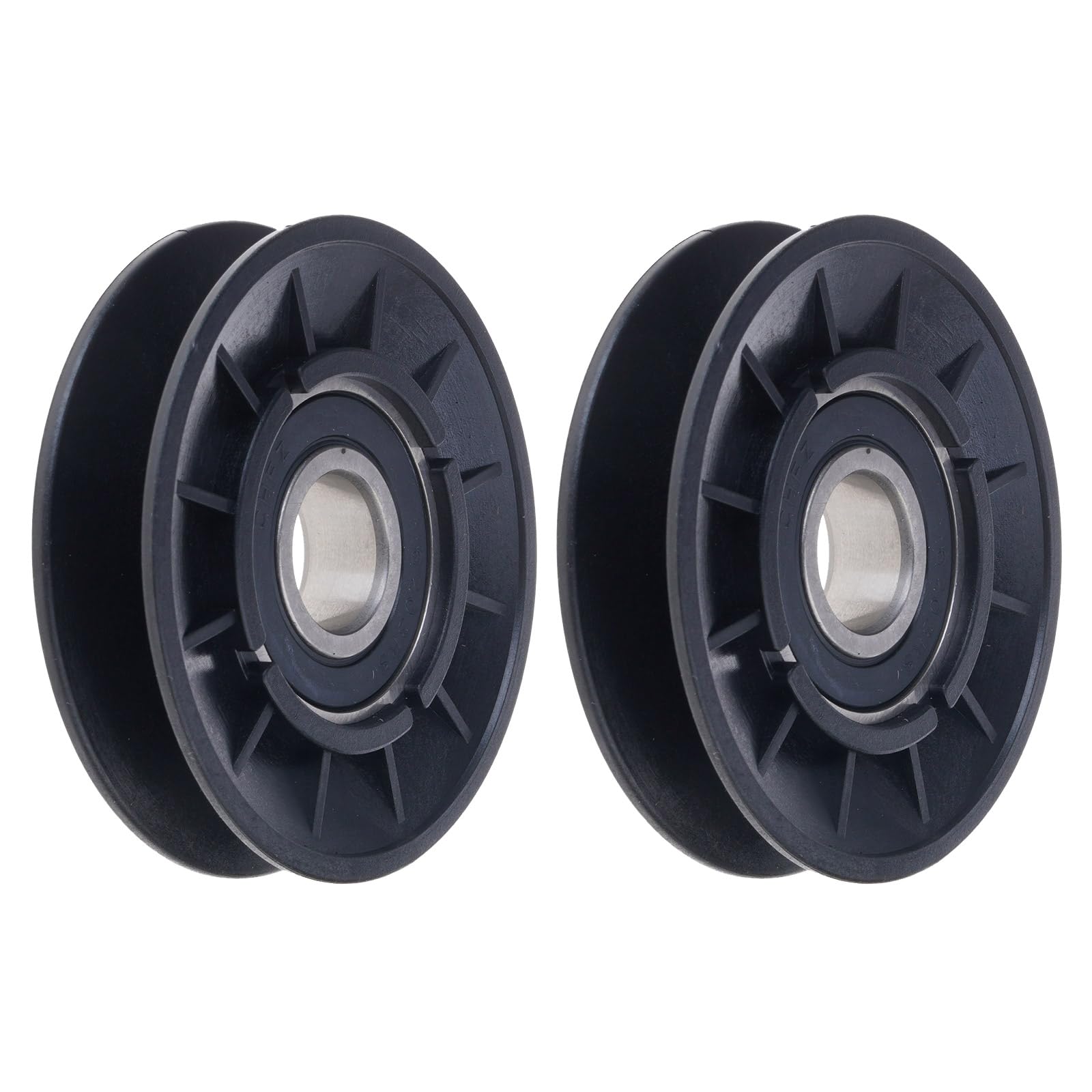 V Idler Pulley Assembly Replacement Compatible for Grass D120 D130 D140 D150 D160 D170 D130 D140 Components Idler Pulley Kits