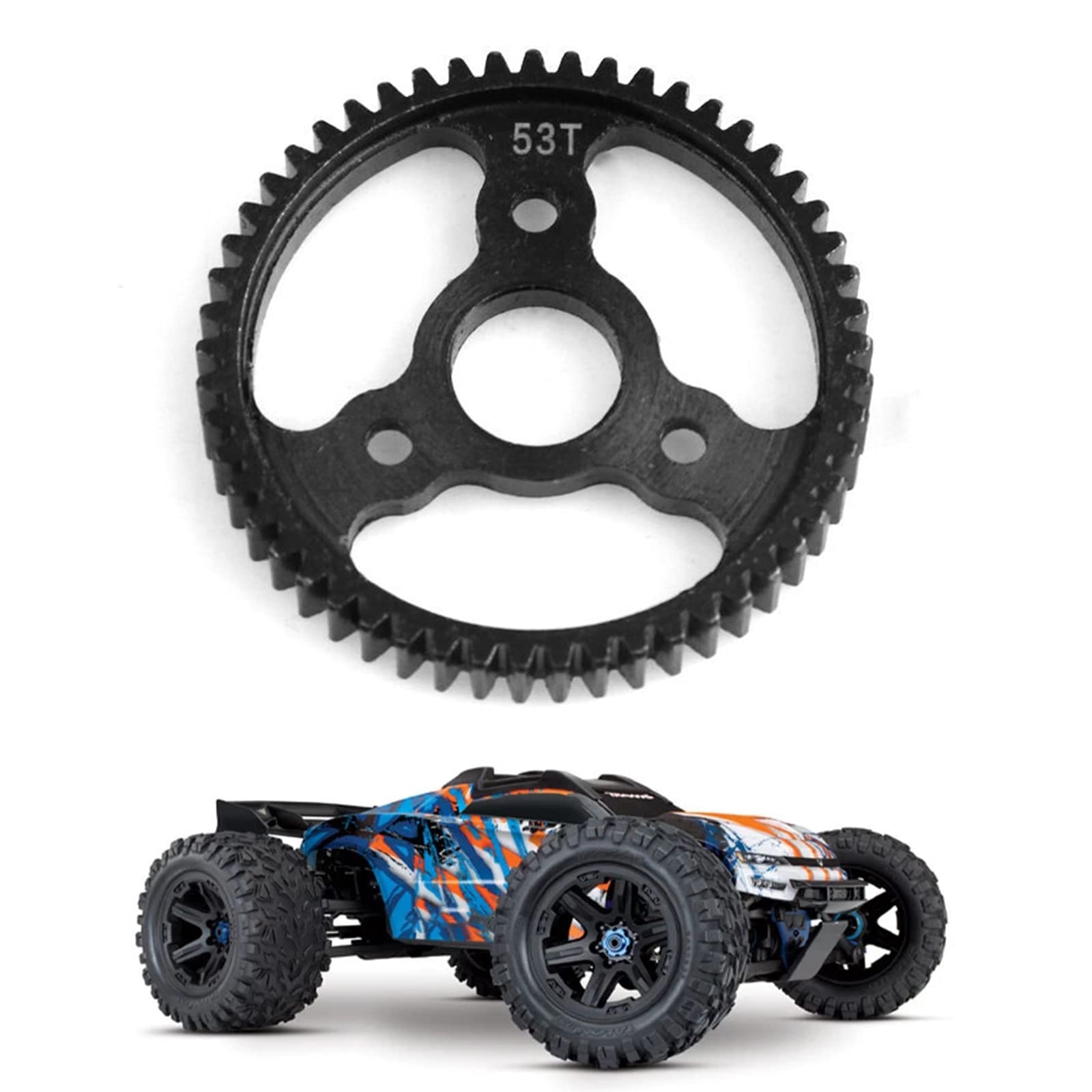Pignon et engrenage droit en acier résistant à l'usure 32P 50T 18T RC, ensemble d'engrenages pour Slash 2WD 1/10