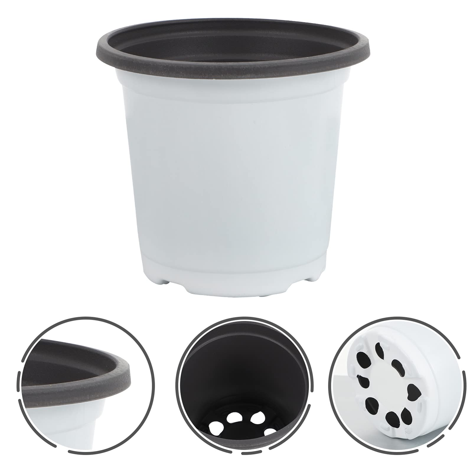 Amazon.co.jp: Cabilock 60個のプラスチック工場保育園ポット開始