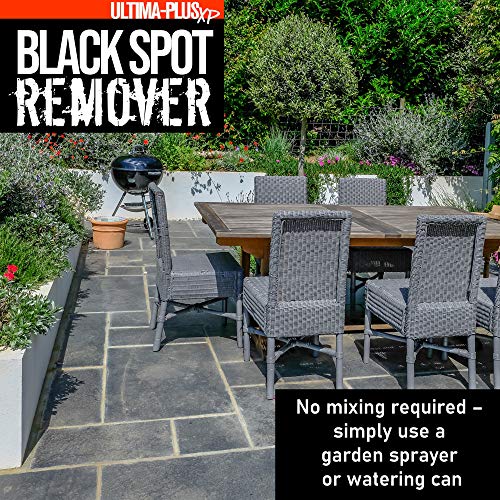 Ultima-Plus Xp Black Spot Remover - Deeply Cleans To Remover Black Spots, Dirt And Grime - Perfect For Patios, Paving Driveways And More (5 Litres) - 5