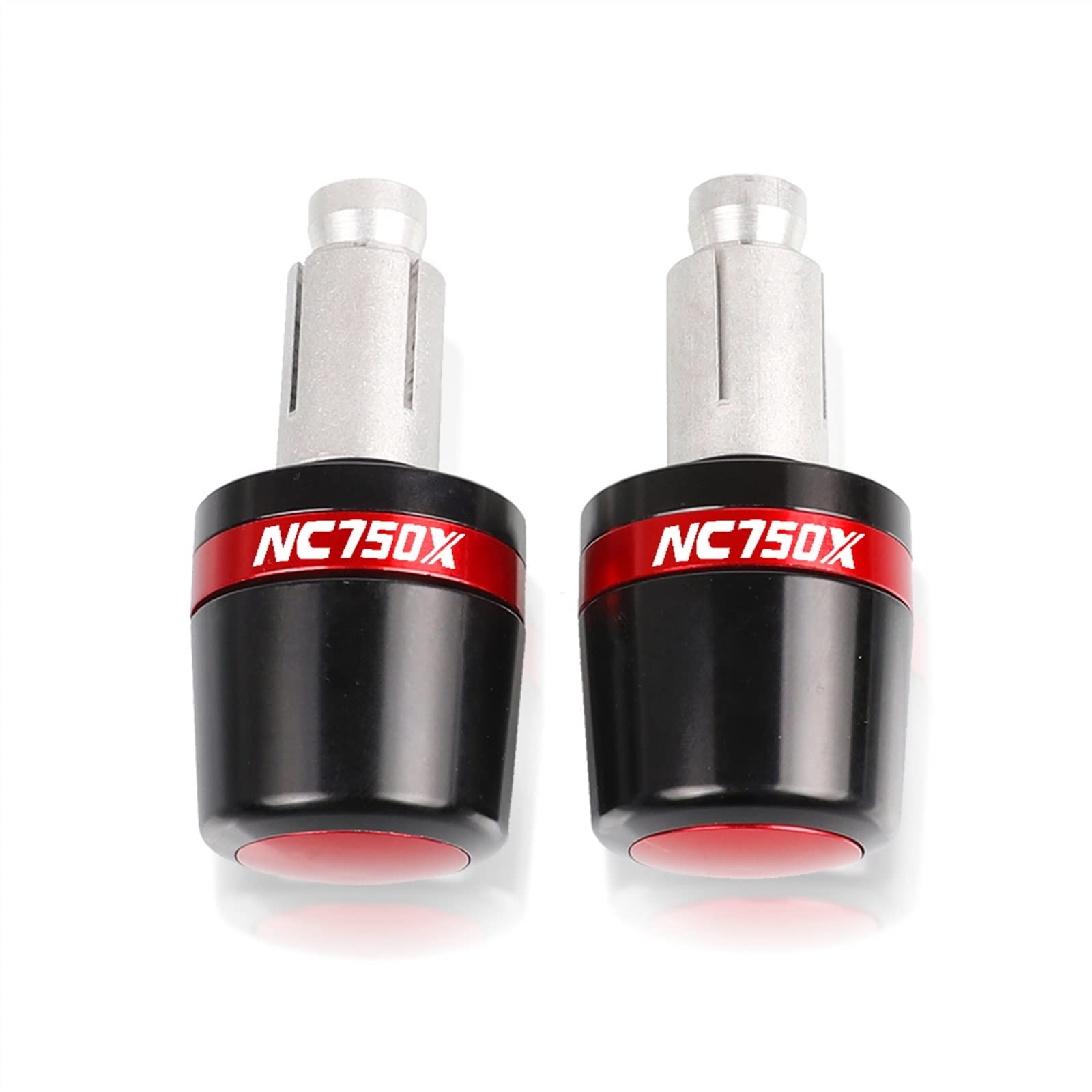 estremità del Manubrio per Honda NC750X NC 750 X 2014 2015 2016 2017 2018 2019 Moto Manubrio estremità Grip Maniglie Mano Bar Manopole Finisce Parte(Vert)