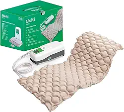 Colchao De Ar Pneumatico Com motor Ortopedico Antiescaras Anti feridas 110V