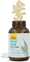 Vista 2 de Country Life Maxi-Hair-Skin & Nails-2,000 mcg de biotina, libre de PABA, 90 tabletas