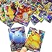 RULY - Juego de cartas Pokémon GX V VMAX, coleccionables, para batallas interactivas, regalo para niños, 100 unidades (40 cartas VMAX + 60 cartas V, versión inglés)
