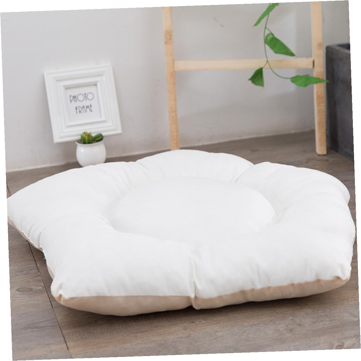 Tienda de Campaña para Mascotas Desmontable y Lavable con Rascador de Cama y Colchón Cálido para Gatos y Perros Pequeños