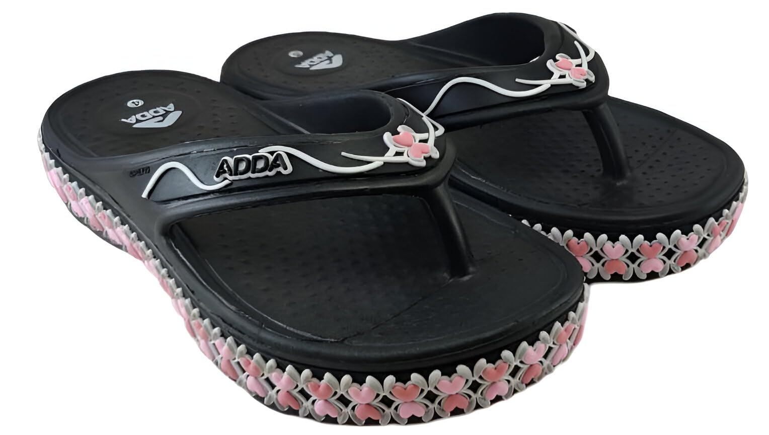 ADDA Slippers for Women || Durable & Comfortable || Daily Use Slippers for Girls || Antiskid || Lightweight || Fashionable || Super Soft || Outdoor Slipper (Black, UK Footwear Size System, Adult, Women, Numeric, Medium, 5) (B0DHQLVDG5) Amazon Price History, Amazon Price Tracker