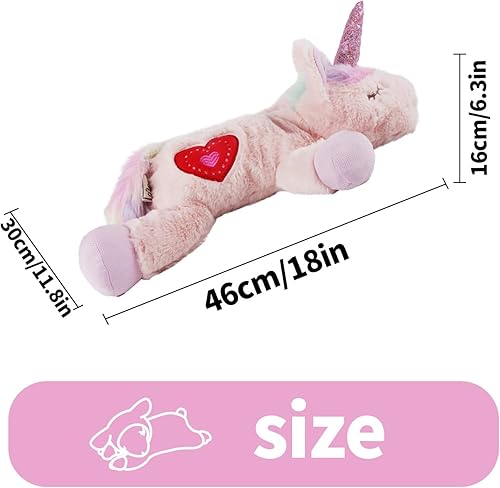 Miniatura 4 de ALL FOR PAWS AFP Heart Beat Warm Unicorn - Juguete de ayuda conductual para mascotas, juguete de peluche cálido, juguetes cómodos para perros