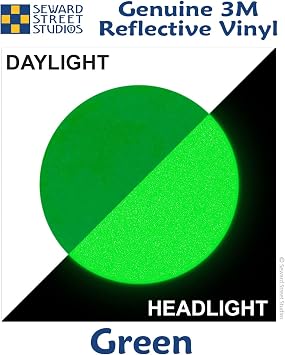 Seward Reflective Decals Lightning Set Lightning Reflector Safety Sticker Kit Street Studios