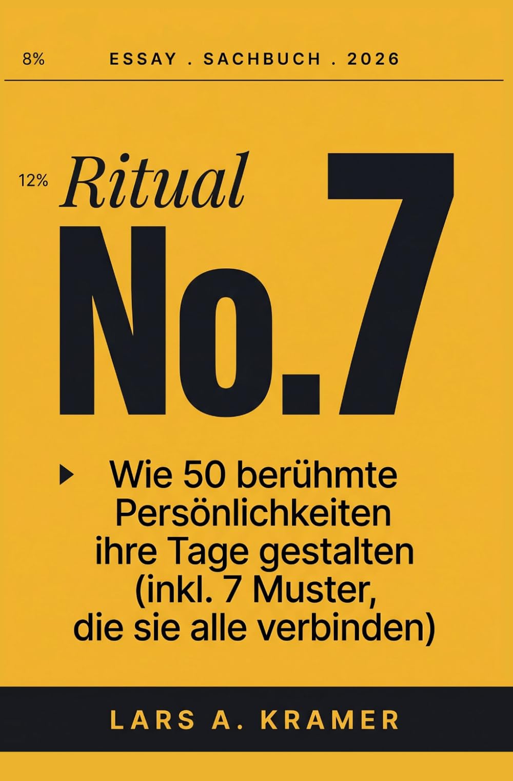 Ritual No. 7: Wie 50 berühmte Persönlichkeiten ihre Tage gestalten (inkl. 7 Muster, die sie alle verbinden)