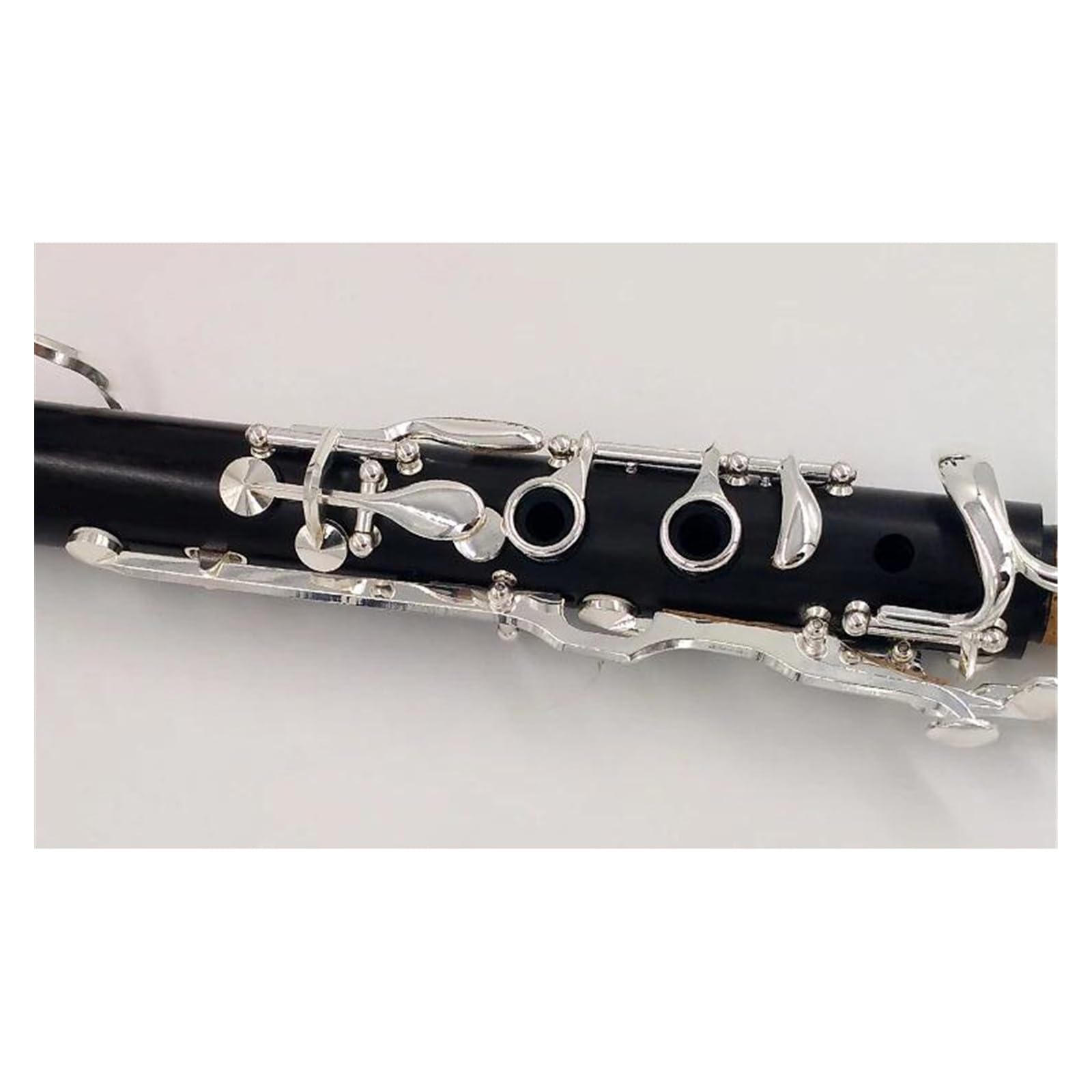 18 Tasti Corpo In Ebano Tono G Clarinetto Chiavi Placcate Argento Strumenti A Fiato Clarinetto