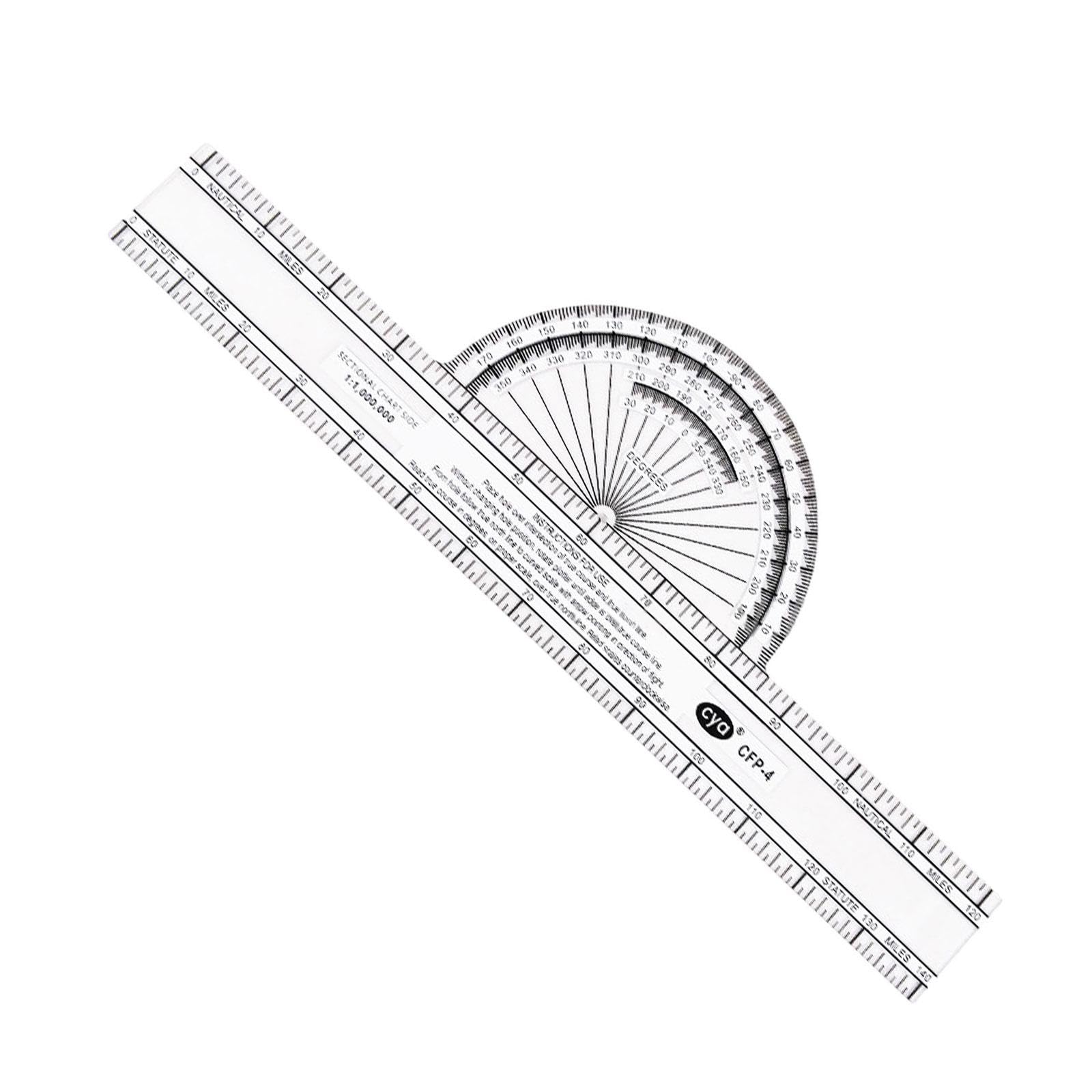 Baoblaze Aéronautique Règle Ingénierie Règle Échelle Rotative Règle Navigateur Aviation Accessoires Étudiant Fabriqué En Pp Adapté Au Pilote Formation, CFP4
