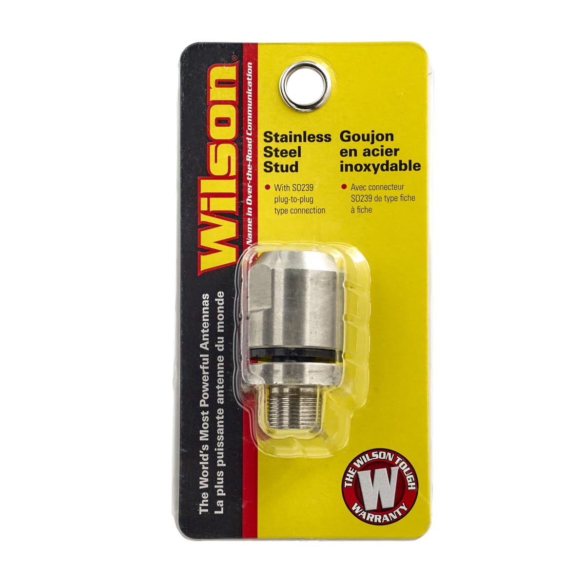 Connecteurs Antenne CB Wilson Inox | Montage Mobile Acier | Neuf