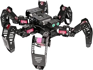 Robot toy Bionic Robot Spider Robot Compatible With Programming Open Source Spider Robot Smart programmable robot (Color : Assembled Package D, Size : Robot)