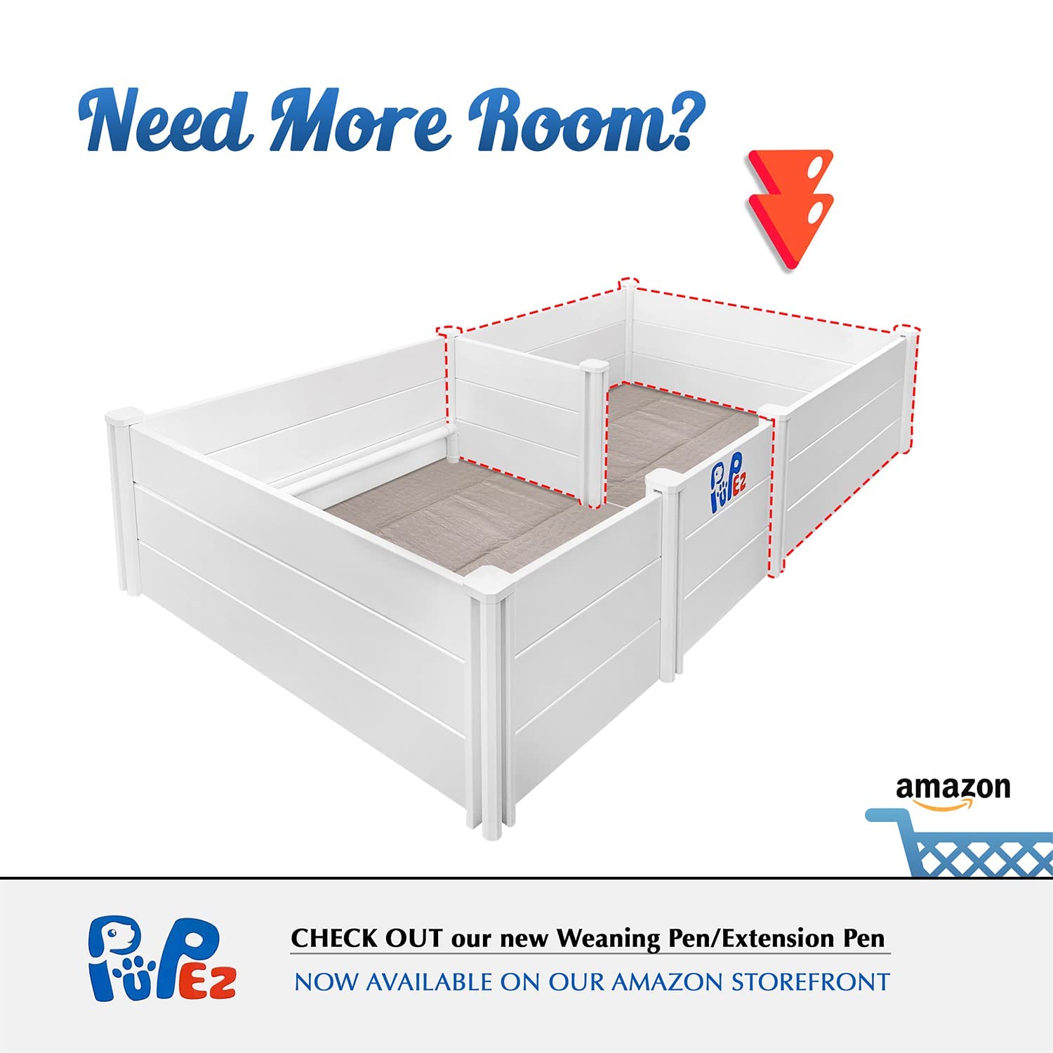 Whelping Box for Dogs Veterinarian Approved Large Medium Small Dogs