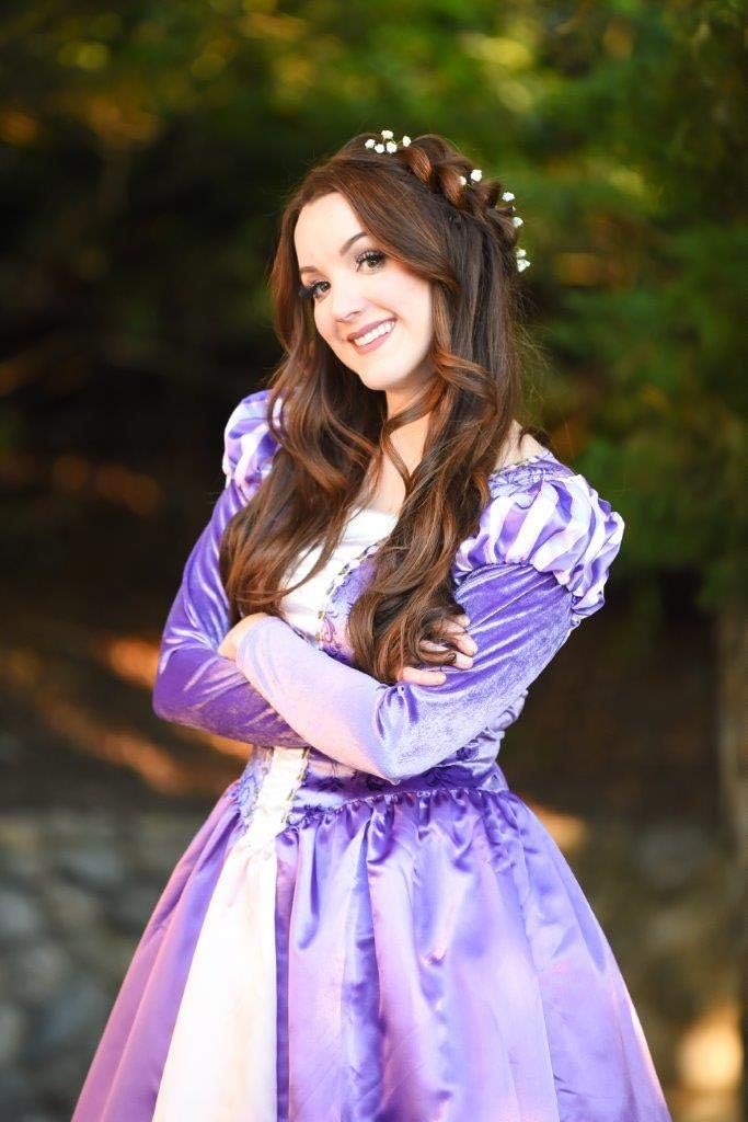 Little Adventures Enchanted Rapunzel Dress-Up Costume for Adult Women
