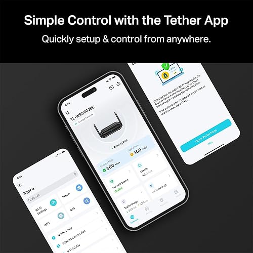 Miniatura 8 de TP-Link BE3600 Wi-Fi 7 Router de viaje portátil TL-WR3602BE  Doble banda, puerto de 2.5 gig, USB 3.0  Multimodos en uno  OpenVPN, WireGuard