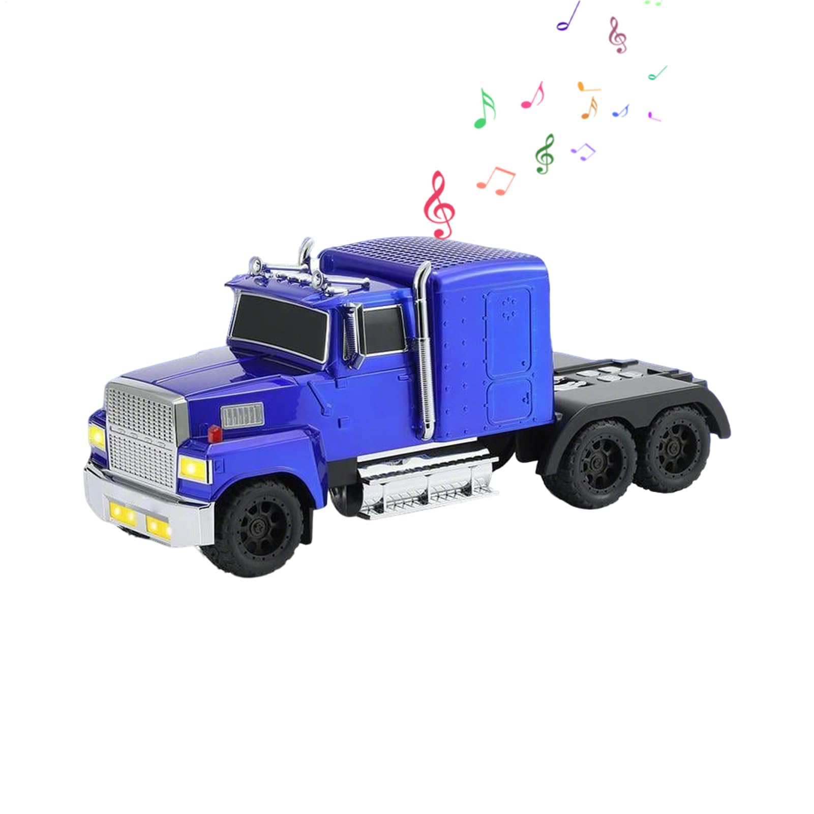 Altoparlanti da Tavolo - Microfono Integrato Audio Festa Forma Camion | Altoparlante Senza Fili da Viaggio con LED e Radio FM | per Casa Stanza Tavolo Festa Bar Patio