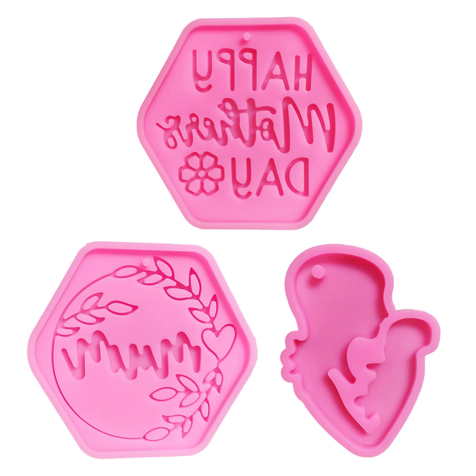 Braccialetto Portachiavi Per Mamma - Silicone Con Nappa E Catenine