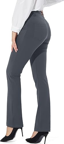 Miniatura 2 de M MOTEEPI Yoga Dress Pants for Women 31''29''33'' High Waisted Pull on Work Pants Business Slacks