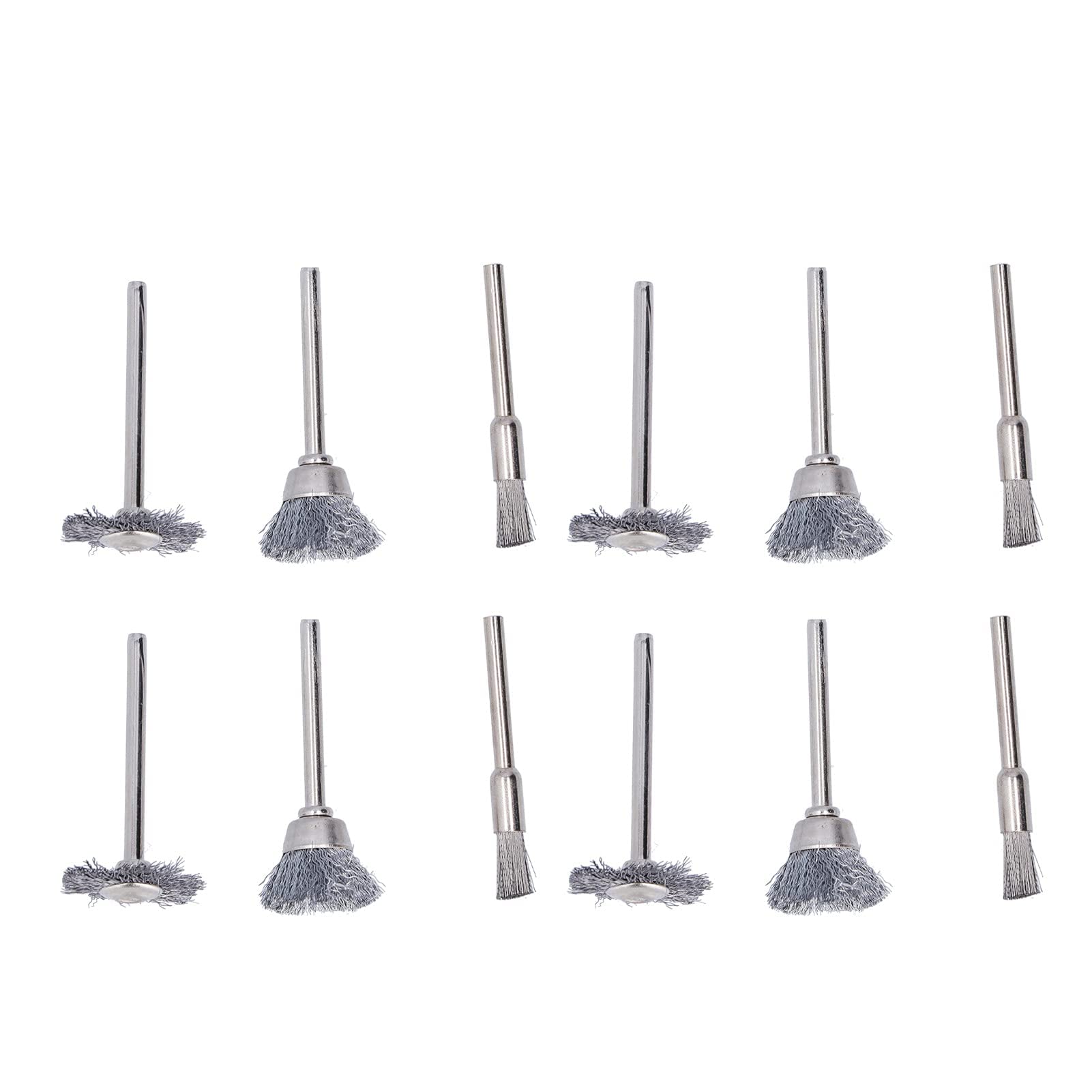 Buy Metal Grinding Brush, Rust Removal Polishing Steel Wire Wheels Drill Attachment 1/8in Chuck