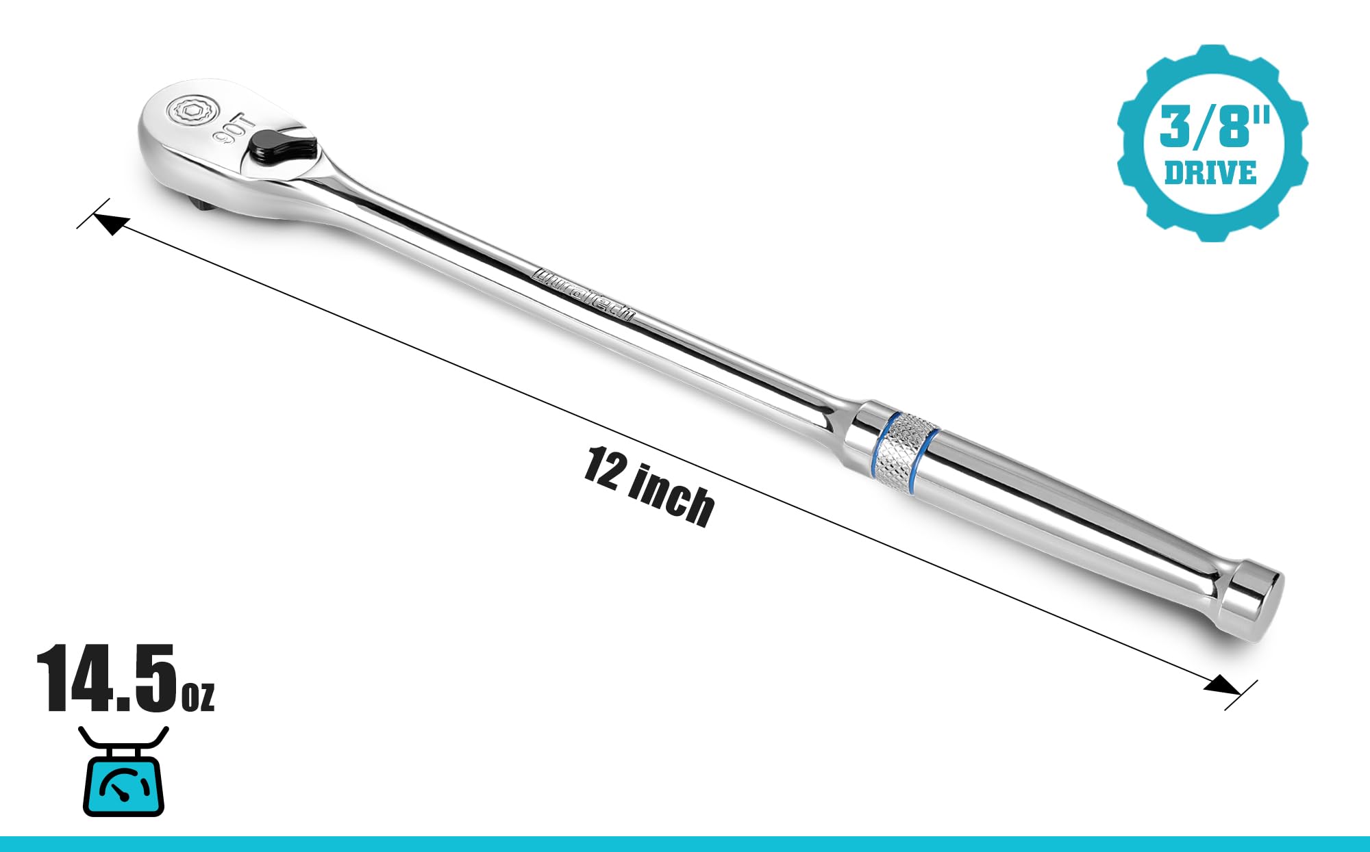 DURATECH Extra Long Ratchet - 12" Reach -2 DURATECH Extra Long Ratchet - 12" Reach -2