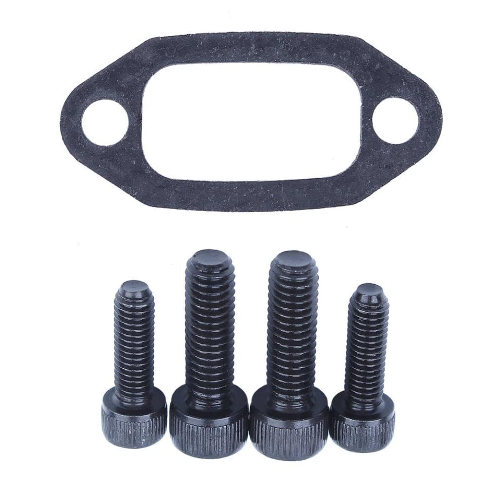 Tornillo de Escape con de Juntas Compatible con 61 268 272 272K 272XP para Motosierra Herramientas de jardín