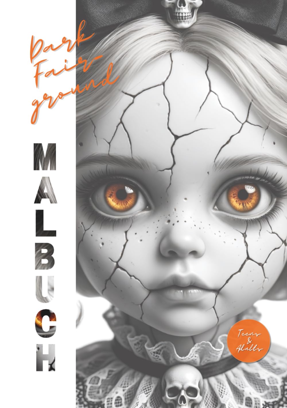 Dark Fairground - Malbuch: Ein fantasievolles Malbuch für Jugendliche und Erwachsene | Der etwas andere Jahrmarkt - zwischen Schatten, vergessenen ... | Mit einzigartigen „Special-Effect“-Seiten