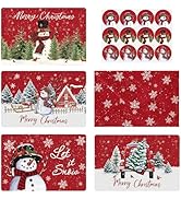 Artoid Mode 36 Pack Merry Christmas Thank You Cards Bird Snowman Truck Xmas Tree Greeting Cards G...
