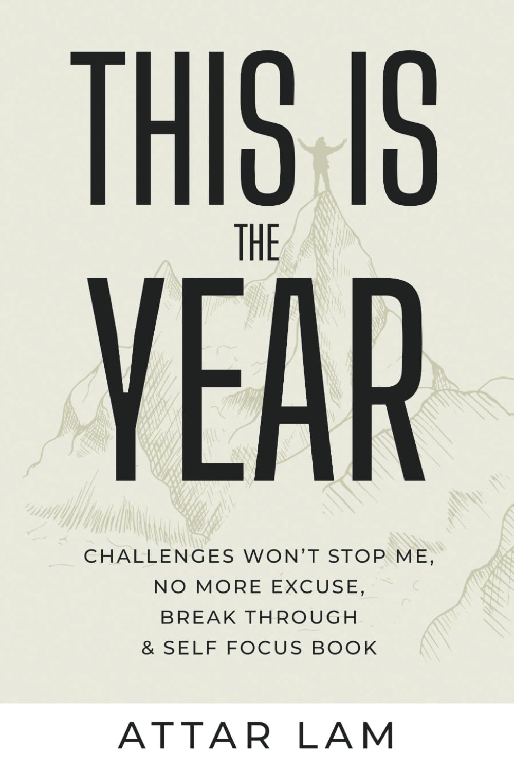 THIS IS THE YEAR: Challenges Won’t Stop Me, No More Excuse, Break Through & Self Focus Book
